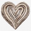Large Clear Background Heart A large, transparent PNG heart image with a clear background, suitable for sublimation printing or digital designs.