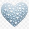 Free Heart Clip Art Template A transparent PNG image of a heart icon with a clear background.