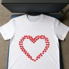 Heart Shaped Graphic PNG A transparent PNG image of a stylized heart icon for commercial or personal use.