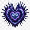 A heart icon in transparent PNG format, ideal for commercial and personal use.