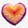 A large, transparent love heart symbol with a clear background, ideal for commercial or personal use.