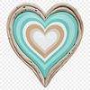 High Resolution Heart Graphics A transparent PNG image of a stylized love heart icon suitable for commercial and personal use.