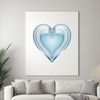 Heart Design for Personal Projects A high-resolution PNG image of a stylized heart with a clear background, suitable for commercial or personal use.