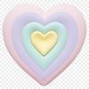 Beautiful Transparent Heart Vector A vector heart illustration with clear background and transparent PNG format, suitable for commercial or personal use.