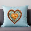 Large Transparent Love Icon Simple heart design with a large and high-resolution transparent shape.