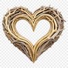 Beautiful Commercial Heart Design A transparent heart icon in high resolution, suitable for commercial use and print quality applications.