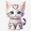 Free Downloadable Cat Image Free high-resolution transparent PNG image of a cute cat.