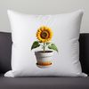 Bright Blooming Sunflower Graphic A high-resolution PNG image of a sunflower in a clear background, suitable for commercial use and print quality projects.