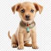 Transparent Dog Silhouette PNG A high-resolution transparent PNG image of a playful puppy with a clear background, suitable for commercial or personal use.