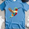 A close-up image of a hummingbird with a clear background, suitable for commercial or personal use in designs.