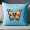 Colorful Butterfly Illustration with Clear Background A high resolution transparent butterfly illustration with a clear background.