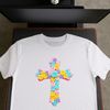 Clear Background Christian Symbol A transparent PNG image of a plain crucifix with a clear background.