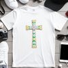 A Beautiful Christian Icon An iconographic representation of a cross in high resolution, suitable for various uses such as print or web design.