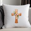 A clear image of a traditional Christian cross with intricate details, suitable for high-resolution printing or digital use.