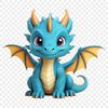 A detailed illustration of a mythical dragon with scales and wings, suitable for high-resolution printing.