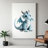 Transparent Dragon Image A high-resolution, transparent image of a mythical creature in the form of a dragon, suitable for commercial or personal use.