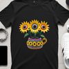 Beautiful Free Transparent Sunflower Design A high resolution, transparent PNG image of a sunflower plant in a clear background.