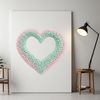 Transparent Heart Design for Print A high-resolution PNG heart graphic with a clear background, suitable for sublimation and print.