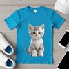 Cute and Playful Kitten Image A cute kitten with a clear background.