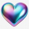 Free Heart Clipart with Clear Background A high-resolution transparent PNG heart with a clear background, ideal for commercial or personal use.