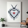 Transparent PNG image of a heart icon for commercial and personal use.