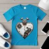 Love Heart Symbol Graphic A high-resolution graphic of a love heart symbol in vector format, ideal for printing and sublimation.