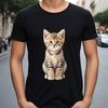 Free High Resolution Cat Image A small kitten sitting on a surface with a clear background.
