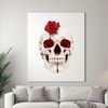 Beautiful High-Res Skull PNG Image A detailed, transparent skull with a clear background, suitable for high-resolution printing or digital use.