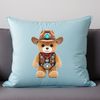 A high-resolution PNG image of a cute teddy bear with a transparent background, suitable for commercial and personal use.