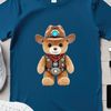 A clear background, high resolution teddy bear graphic in transparent PNG format.