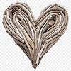 High Resolution Heart Icon for Commercial Use A clear and transparent heart graphic with a white background, suitable for sublimation printing and commercial use.