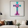 Simple Cross Design PNG A transparent PNG image of a traditional crucifix with a simple design, suitable for various uses.