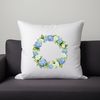 Beautiful Wreath Clipart for Print A floral wreath designed with high resolution flowers in a clear background, ideal for sublimation printing.