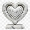 Large Love Heart Design A large, detailed love heart graphic suitable for sublimation printing and web design use.