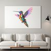 High Resolution Hummingbird Image A transparent PNG image of a colorful hummingbird perched on a branch, suitable for sublimation printing.