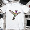 A transparent PNG image of a hummingbird in mid-flight, suitable for commercial or personal use.