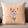 Free Kitten Clip Art A large, free-downloadable PNG image of a kitten suitable for commercial use in graphic designs and DIY projects.