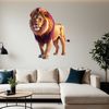 Wild Animal Image - Large Transparent Lion PNG Large transparent PNG image of a lion, a big cat commonly found in savannas and grasslands.