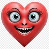 Free download of a large, hi-res love heart graphic in png format for personal or commercial use.