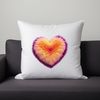 A transparent vector heart graphic with a clear background, suitable for sublimation printing.