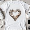 Heart Vector Graphic with Clear Background A simple, transparent vector heart icon with a clear background.