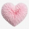 Large Transparent Heart Clip Art for Print A high-resolution, clear background heart icon in PNG format.