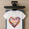High Resolution Heart Logo Design A transparent PNG image of a heart symbol against a clear background.