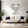 Heart Graphic Illustration PNG A simple transparent PNG graphic illustration of a love heart with a clear background.