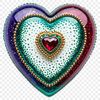 Free Large Hearts PNG A large, free-to-use Hearts image suitable for commercial or personal projects requiring a clean design element.
