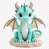 Mythical dragon illustration in high resolution PNG format for commercial or personal use.