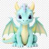 A large, high-resolution PNG image of a mythical dragon against a clear background.