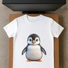 Clear Background Penguin Image Free Download A small baby penguin standing on a clear background.