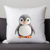 Cute Little Penguin in High Definition A high-resolution, transparent image of a cute baby penguin with clear background, suitable for commercial and personal use.