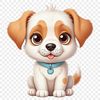 A large PNG file of a friendly dog suitable for printing or web design use.